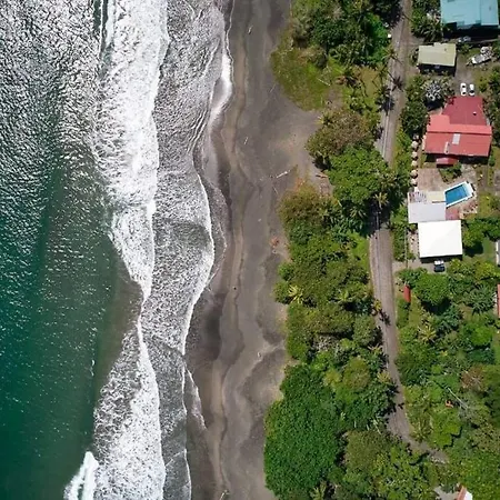 Modern Beachfront Apartment, With Garden Patio Puerto Viejo de Talamanca Exterior photo