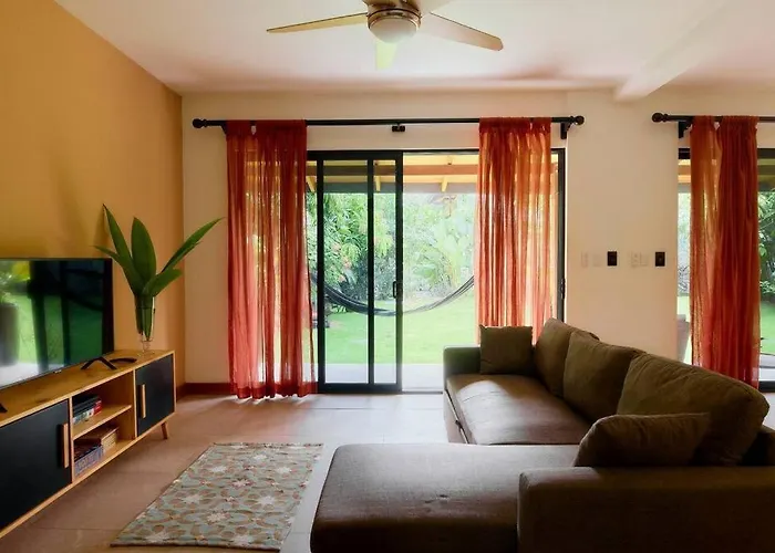Modern Beachfront Apartment, With Garden Patio